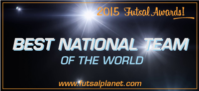 FUTSAL AWARDS 2015 - 16th edition by FUTSALPLANET.COM