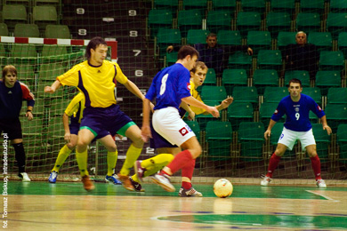 Marko Peric in action during the Championships in Poznan (Photo courtesy: Poznan 2006 Official Web site)