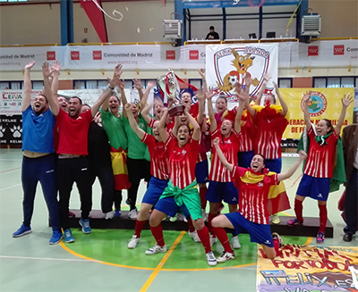 1st European Women Futsal Tournament Winners: Futsi Atltico Navalcarnero