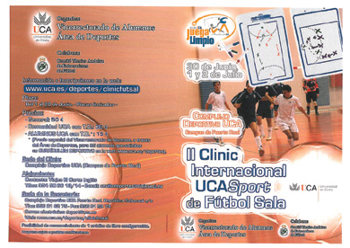 II Clinic Internacional UCASPORT de F�tbol Sala