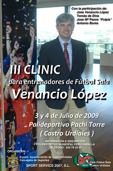 III Clinic para entrenadores de Futbol Sala