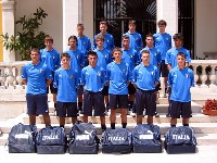 The italian team. Photo www.divisionecalcioa5.it