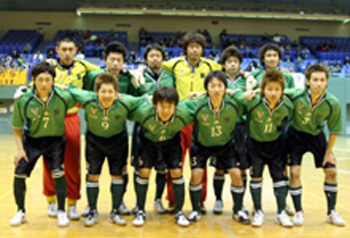 The champions came from the Hokkaido region: D.C. Asahikawa Futsal Club! (Photo courtesy: Futsal Net)