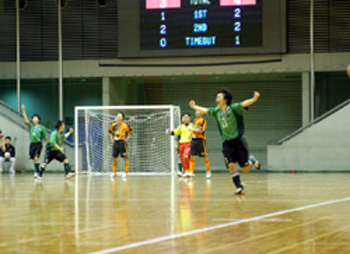 Goal for Asahikawa! (Photo courtesy: Futsal Net)