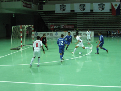 Indonesian attempt vs Guam (Photo courtesy: Fatih Kale)