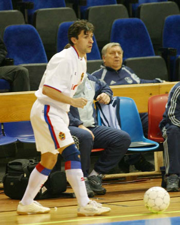 Alexander Antipov during the match (Photo courtesy: CSKA Moscow)
