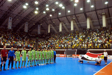 Iraqi National Team (Photo courtesy: bmv24 - tabloid futsal Indonesia)