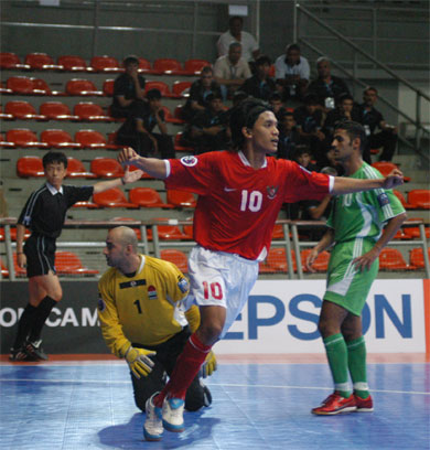 (Photo courtesy: Abdul Rahim - Tabloid Futsal Indonesia)