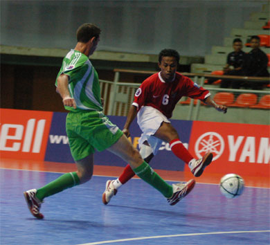 (Photo courtesy: Abdul Rahim - Tabloid Futsal Indonesia)
