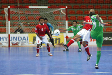 (Photo courtesy: Abdul Rahim - Tabloid Futsal Indonesia)