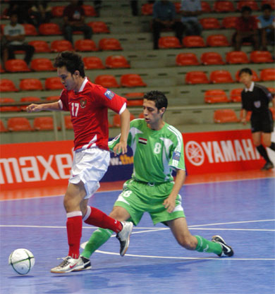 (Photo courtesy: Abdul Rahim - Tabloid Futsal Indonesia)