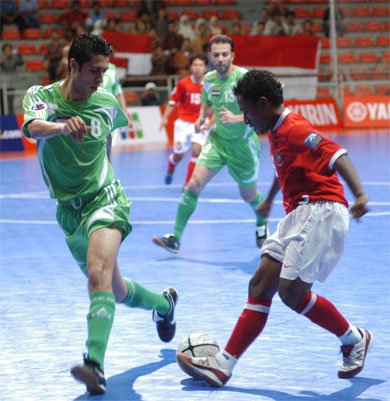 (Photo courtesy: Abdul Rahim - Tabloid Futsal Indonesia)