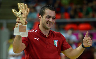 AGLA FUTSAL AWARDS 2012 - Best Goalkeeper of the World (Photo: )