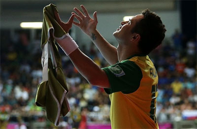 AGLA FUTSAL AWARDS 2012 - Best Player of the World: Falco (Photo: FIFA.com)