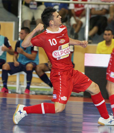 AGLA FUTSAL AWARDS 2012 - Best Young Player of the World: Alex (Photo: LNFS)