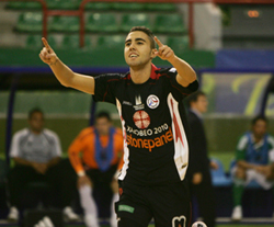 Aicardo, deserved debut with Spain (Photo courtesy: LNFS)