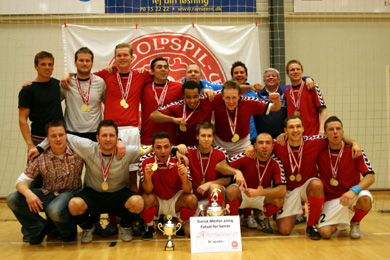 Albertslund IF, Danish Champion 08/09 (Photo courtesy: DBU)