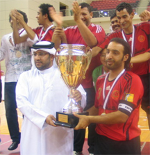 Al Rayyan, Qatari champion! (Photo courtesy: Al Rayyan Official Web Site)