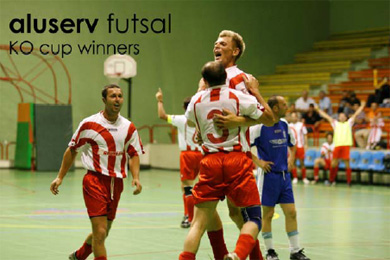 Cup Winners! (Photo courtesy: Aluserv Cinco Futsal)