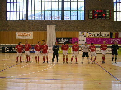 Cap del Carrer before the match (Photo courtesy: Cap del Carrer)
