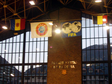 The Poliesportiu d*Andorra (Photo courtesy: Josep Linares)