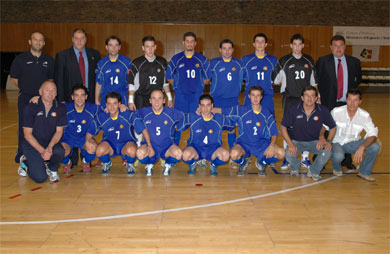 Andorran National team (Photo courtesy: Xavier Burgos)