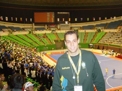 Angelo during the last World Championship in Chinese Taipei (Photo courtesy: www.angeloguerra.com.br)