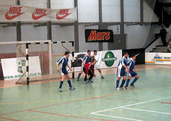 Colorspectrum Aramis vs Cso Montage (Photo courtesy: www.futsal.hu)