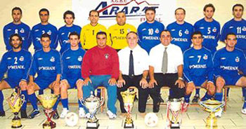Ararat Nicosia, Cyprus Champion again! (Photo courtesy: Ararat Nicosia)