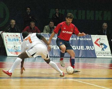 Oleg Maltsev vs Pula (Photo courtesy: CSKA)