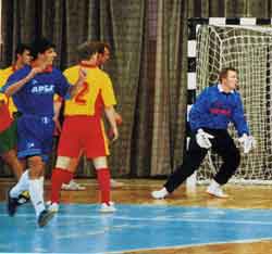 ARBAT Moscow in Riga Cup 2004 (photo courtesy www.latfutsal.lv) ...