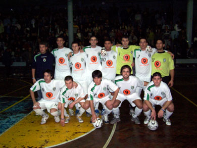 Pinocho tricampeón!! (Photo courtesy Pasion Futsal)