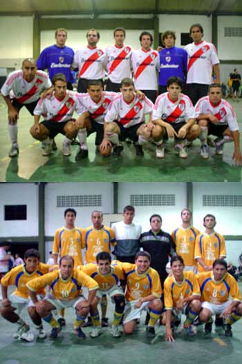 River Plate and Franja de Oro (Photo courtesy: www.futsala.com.ar)