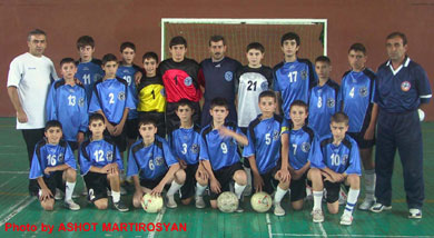 Pyunik Yerevan, Armenian Champions! (Photo courtesy: Ashot Martirosyan - Football +, Yerevan)