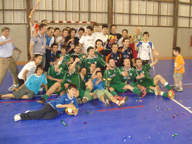 10th title for Athina 90, making history in Hellenic Futsal! (Photo courtesy: Athina 90)