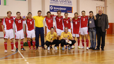 Benedikt saw the Austrian revenge! (Photo courtesy: Austrian FA)