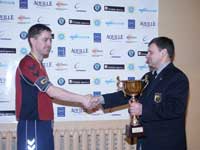 Eduard Skuratovic (BEKENTAS) takes the prize 