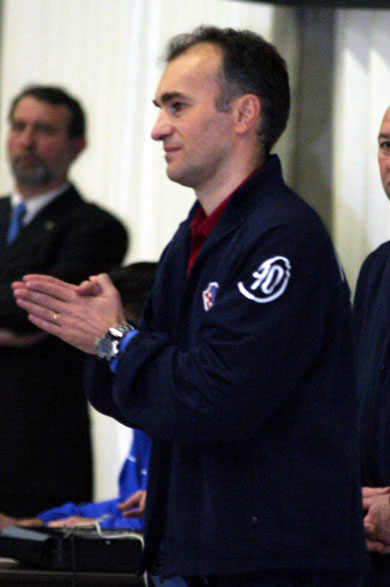 Is Mico Martic praying? (Photo courtesy: Futsal Echo)