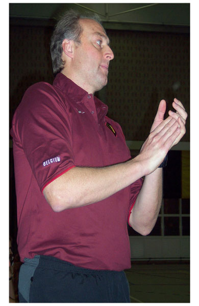 Another image of Hugues Trappeniers (Photo courtesy: URBSFA)