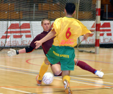 Will Morant save his team? (Photo courtesy: Cedric Bouillon - Futsal Echo)
