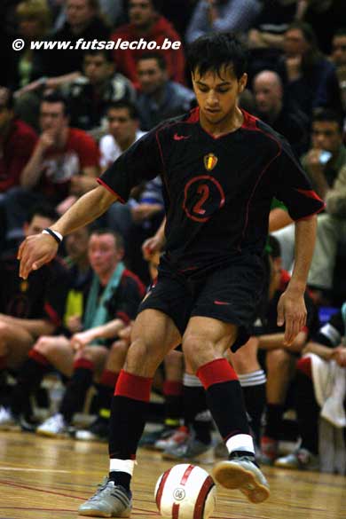 Ahmed Sababti in action (Photo courtesy: Cedric Bouillon - Futsal Echo)