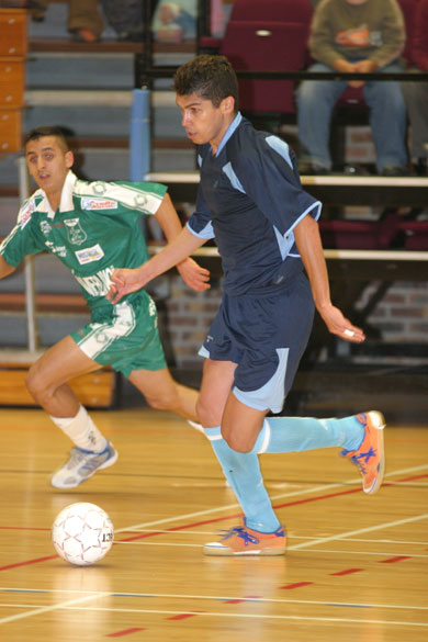 Brussels United - GDL Futsal Chatelet (Photo courtesy: Cedric Bouillon - Futsal Echo)