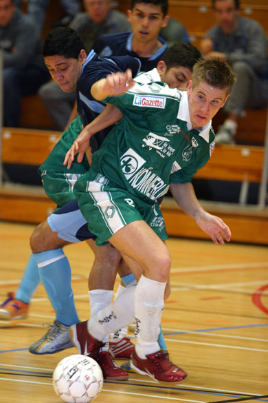 Brussels United - GDL Futsal Chatelet (Photo courtesy: Cedric Bouillon - Futsal Echo)