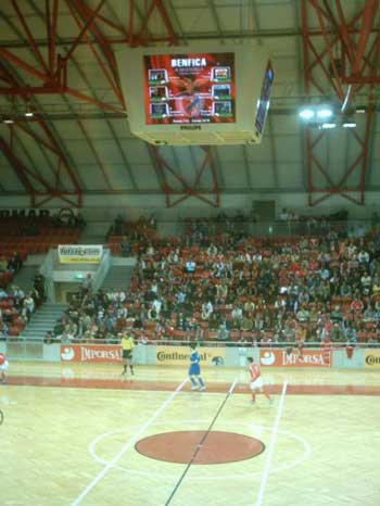 Benfica vs Prato (Photo courtesy: www.futsal.com.pt)
