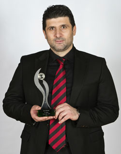 Beni Simitci is the second best coach in the Czech Republic (Photo courtesy: Benago Prague)