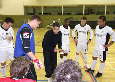 Time Out for Team United Birmingham Futsal (Photo courtesy: Team United)