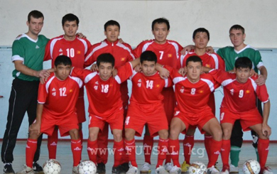 Bishkek Futsal Club (Photo courtesy: Belek Marles - FUTSAL.kg)