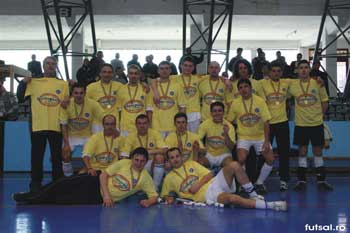 New Champion Bodu Bucuresti (Photo courtesy: www.futsal.ro)