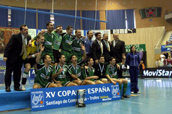 Boomerang Interviu, XV Copa de Espa�a winner (Photo courtesy: www.lnfs.es)