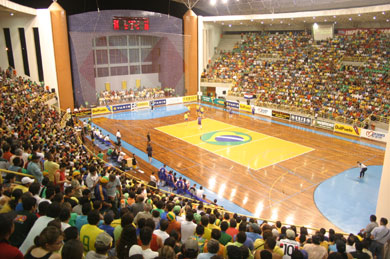 Futsal in Brazil is something serious... what a spectacle! (Photo CBFS)